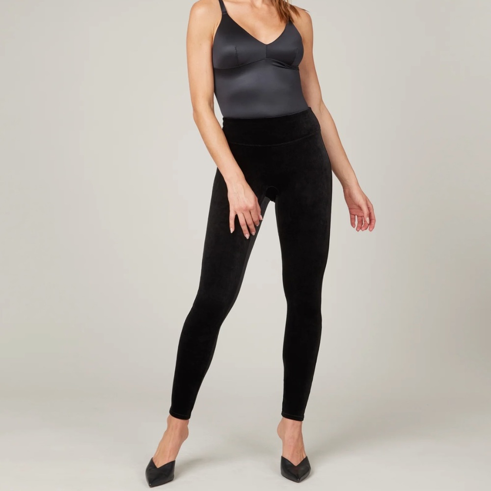 Spanx Velvet Leggings Small